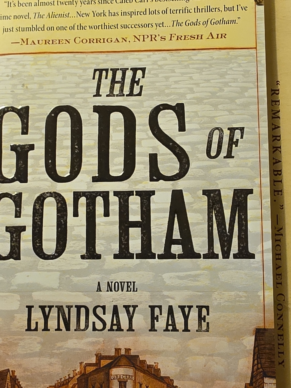 — The Gods of Gotham (Book) — White/Beige Cover